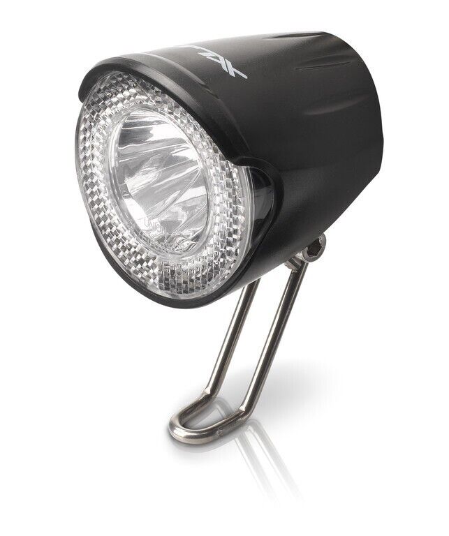 XLC Front 20 Lux Switch LED Bike Head Light - Black - Sportandleisure.com