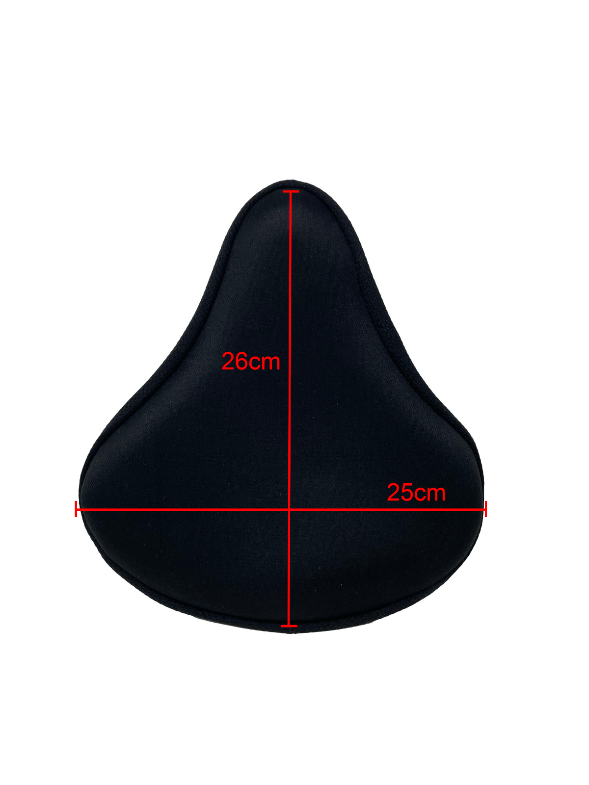 Extra large gel bike seat cover sale