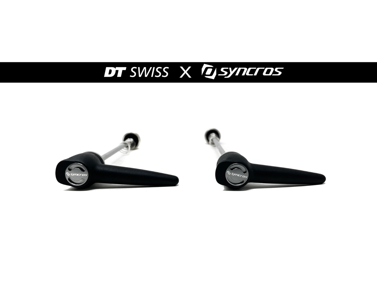 DT Swiss RWS Skewer Set - 130mm / 135mm - Black With Syncros Logo - Sportandleisure.com (6967976558746)