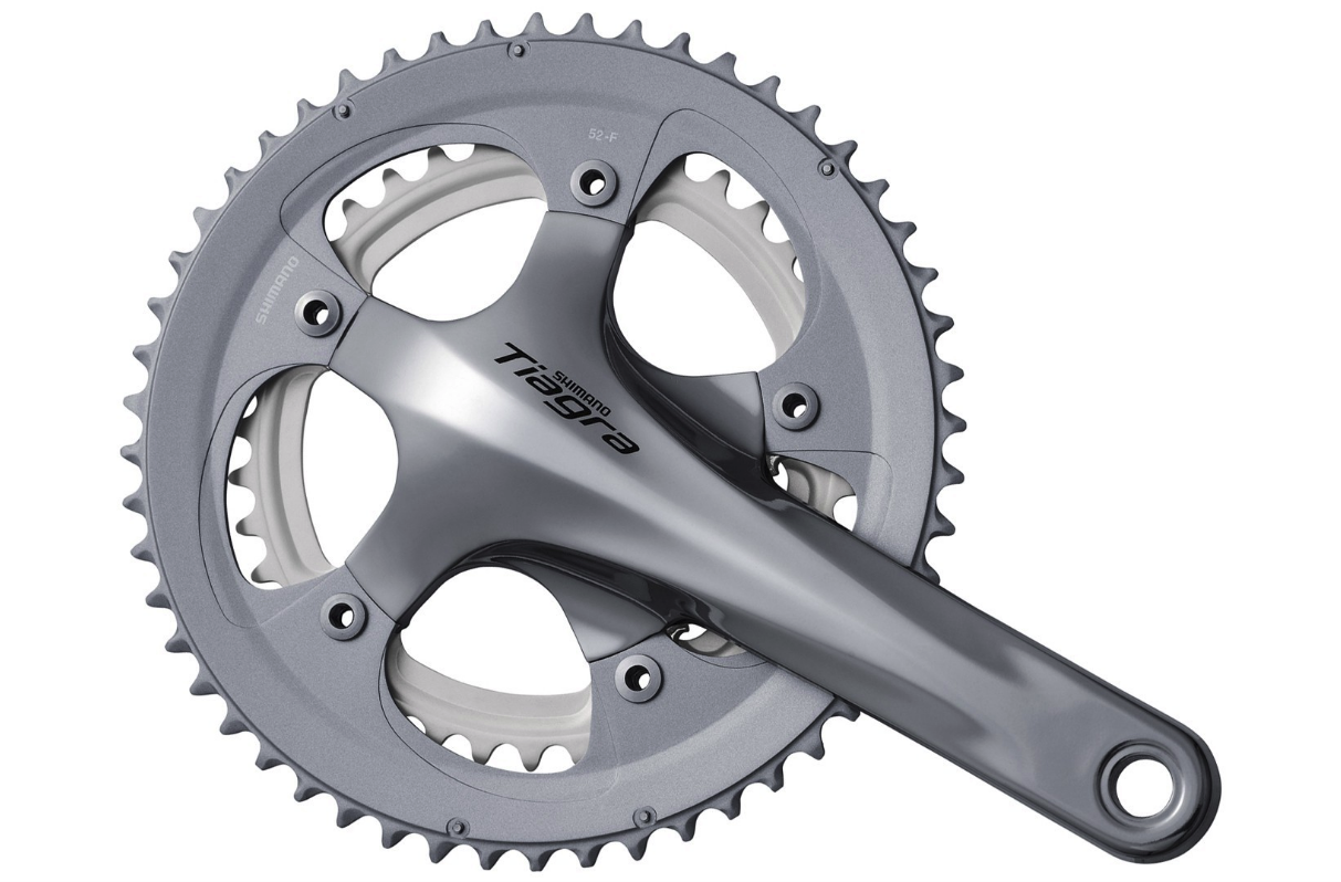 Shimano Tiagra Double 4600 10 Speed Chainset - 52/39T - 170mm Arm Length - Sportandleisure.com (6968110416026)