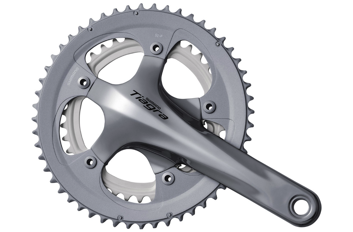 Shimano Tiagra Double 4600 10 Speed Chainset - 52/39T - 170mm Arm Shimano Tiagra Double 4600 10 Speed Chainset - 52/39T - 170mm Arm