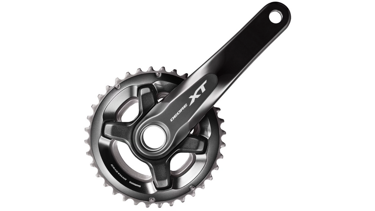 Shimano XT M8000 34T / 24T Double 11 Speed MTB Chainset - 175mm Crank Arm - Sportandleisure.com (6968175132826)