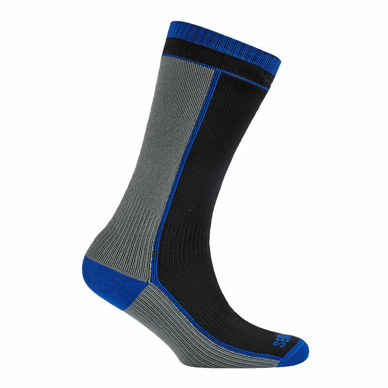 Sealskinz Mid Weight, Mid Length Waterproof Socks – Small – Black/Grey - Sportandleisure.com (6967877304474)