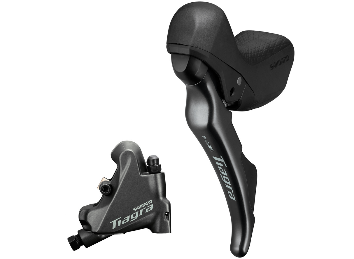 Shimano Tiagra ST-4720 10S Hydraulic Shifter Set BR-4770 Flat Mount Disc Brake - Sportandleisure.com