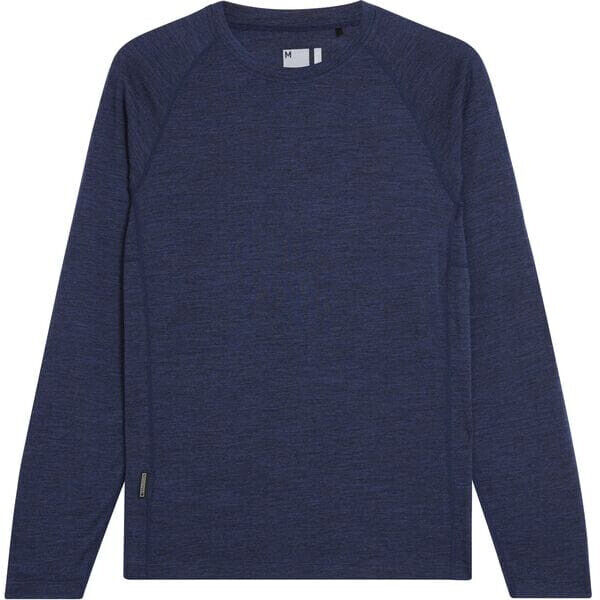 Madison Isoler Merino Long Sleeve Men's Base Layer - Navy Haze - Select Size: - Sportandleisure.com