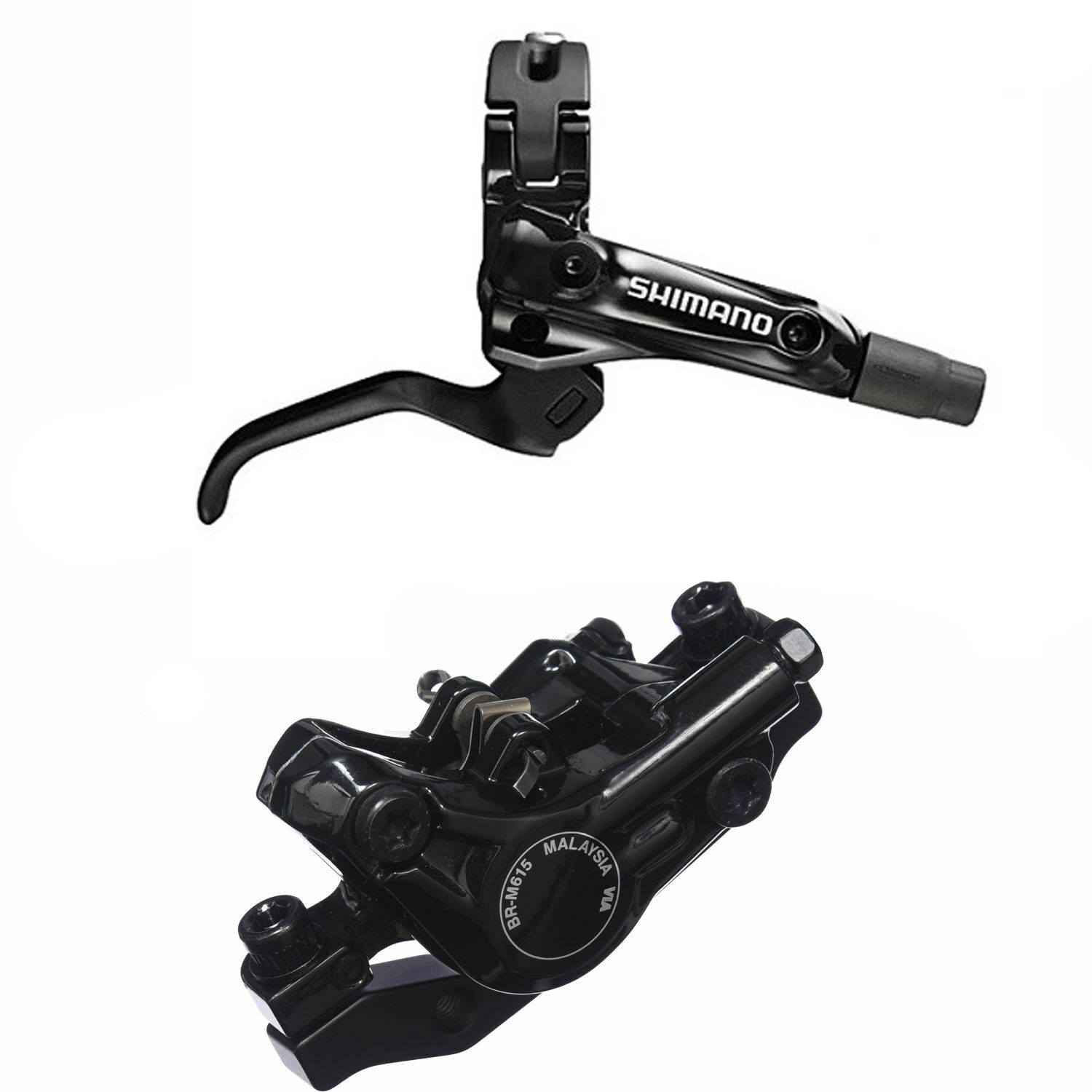 Shimano Deore BR-M615 Disc Brake - Right Hand Rear Lever - 1700mm