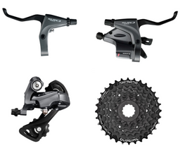 Shimano ClarisR2000 グループセット NEW Shimano Claris ST-R2000 2X8 Speed Road Shifter Set Drop