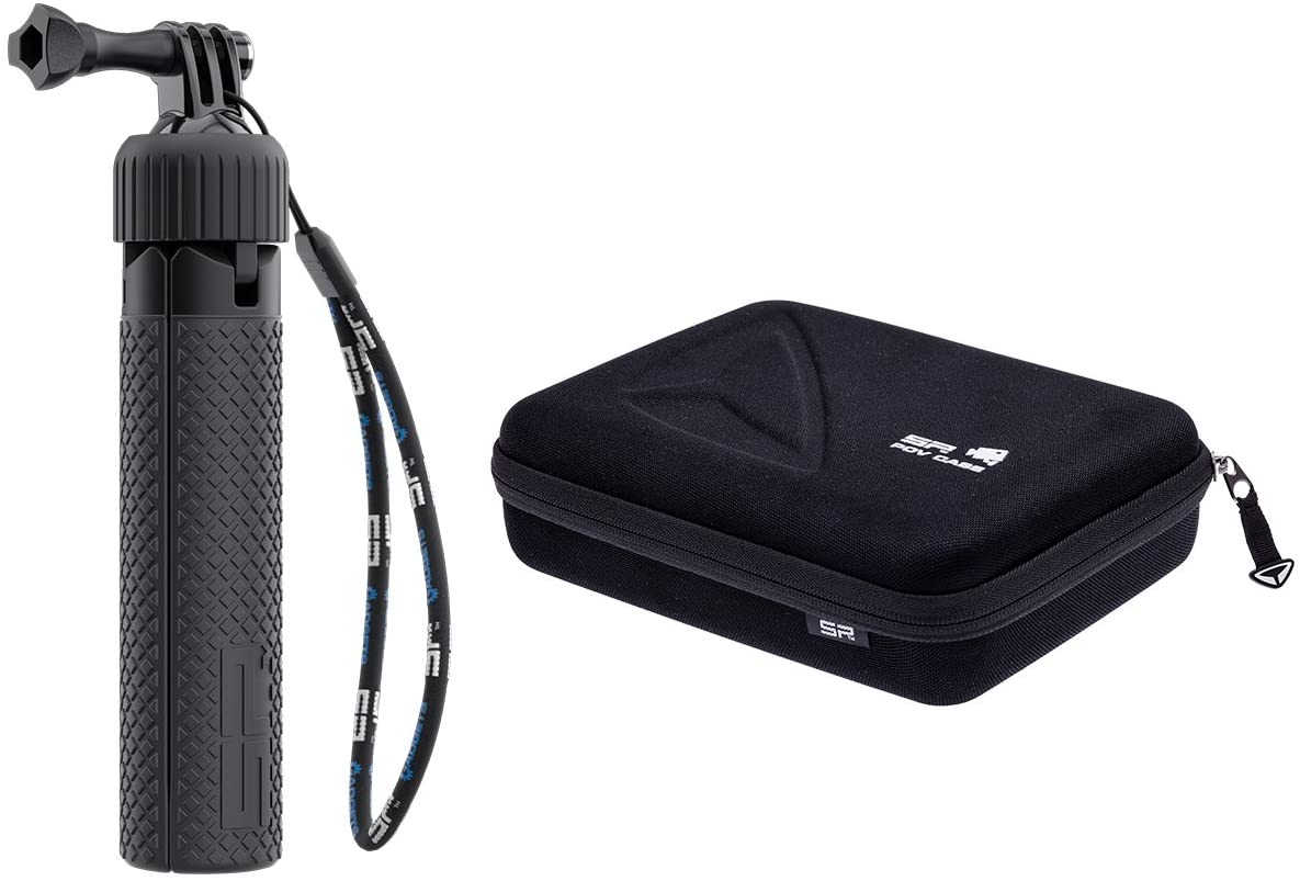 SP Gadgets GoPro Action Cam Tripod City Bundle - POV Case + POV Tripod Grip (7607308386561)