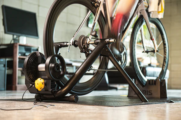 Saris M2 Wheel On Smart Bike Trainer - Sportandleisure.com