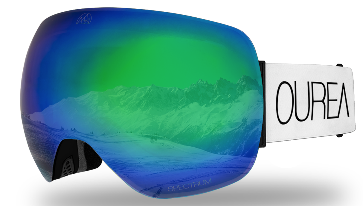 Blackout top ski goggles
