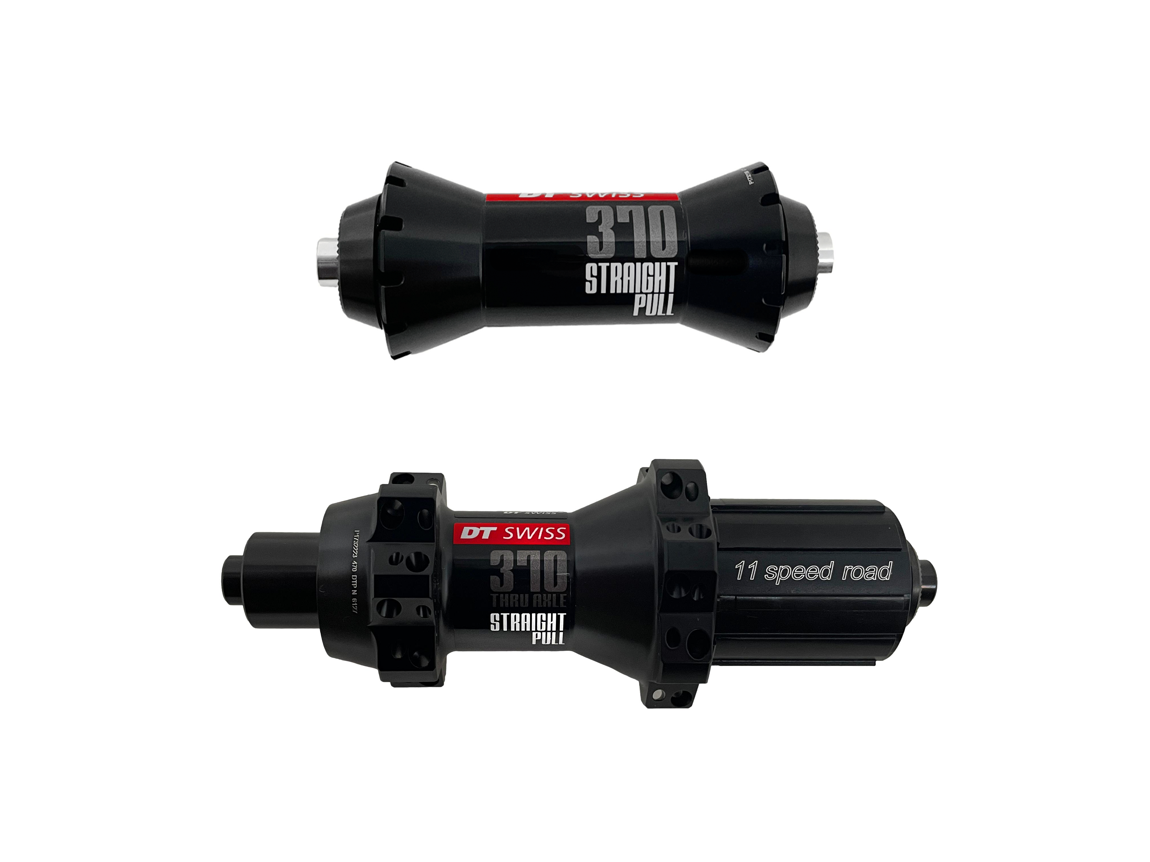 DT Swiss 370 Straight Pull Road Hub Set - 11 Speed - Rim