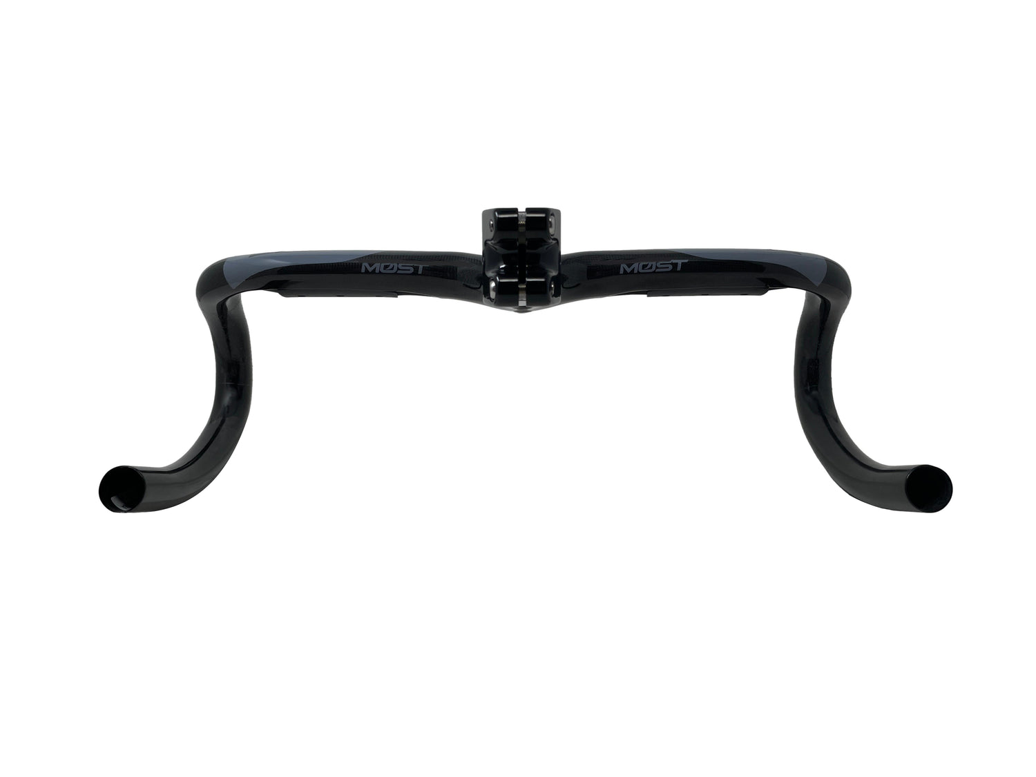 Pinarello Most Talon1K Carbon Aero Handlebars With Integrated Stem - 420mm Grey - Sportandleisure.com (7124880654490)
