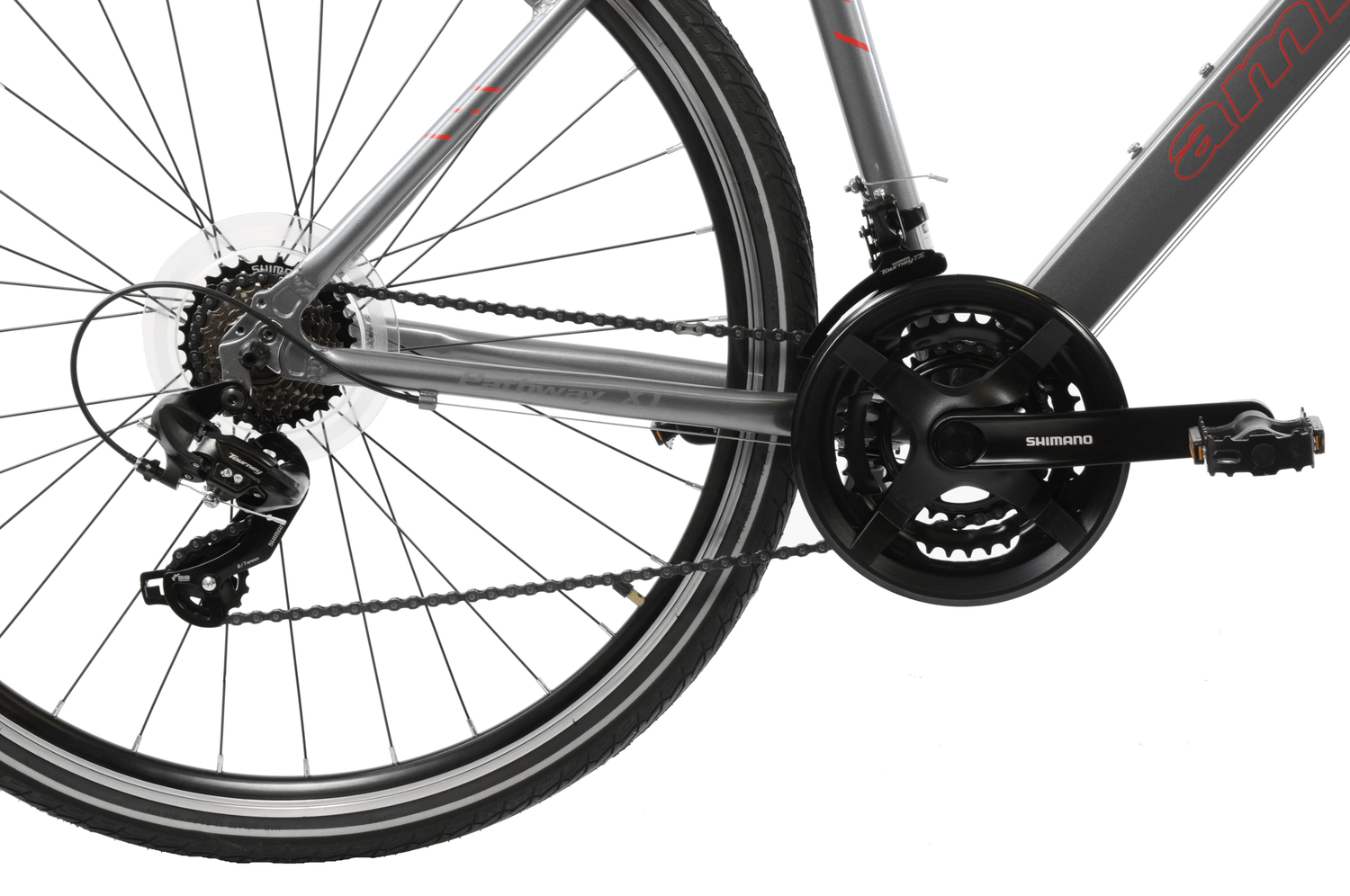 Ammaco pathway x2 700c hybrid silver sale