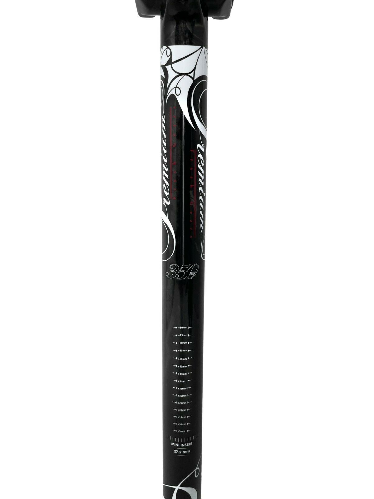 Premium Fresh Gears Carbon Seatpost - 27.2mm - 350mm - Black - Sportandleisure.com (7510090219777)