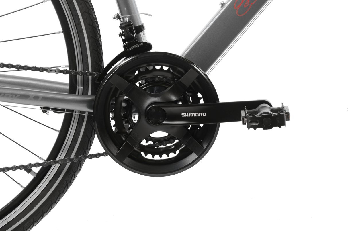 Ammaco best sale hybrid bike