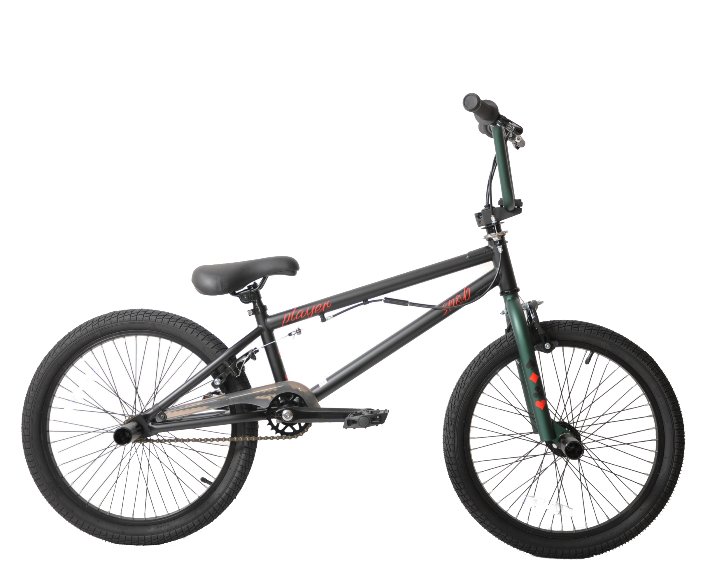 Snob Player 20" BMX - Black - Sportandleisure.com (7011320529050)