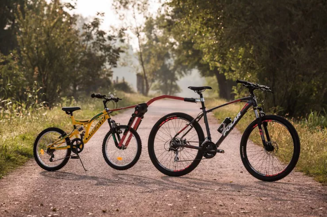 Tag along discount bike bar