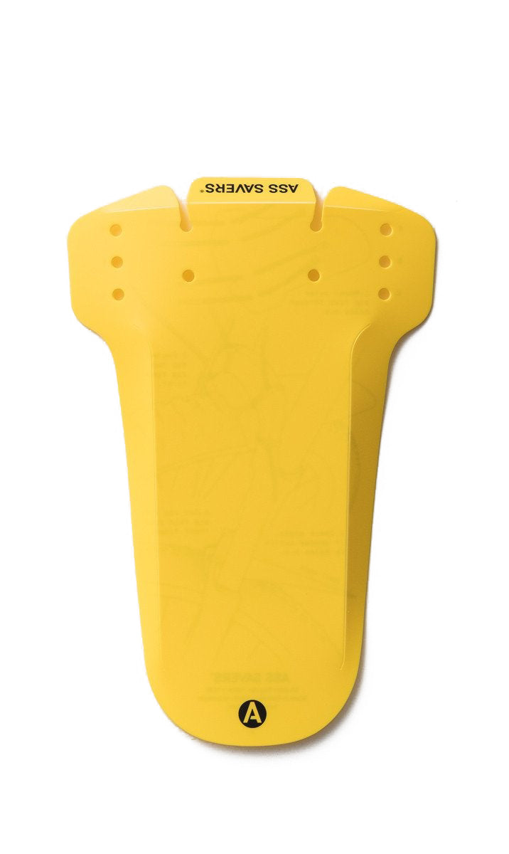 Ass Saver Mudder Fork Mounted Mudguard - Yellow - Sportandleisure.com (7501623525633)