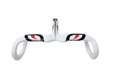 Pinarello Most Talon1K Carbon Handlebars With Integrated Stem 420/130mm - White - Sportandleisure.com