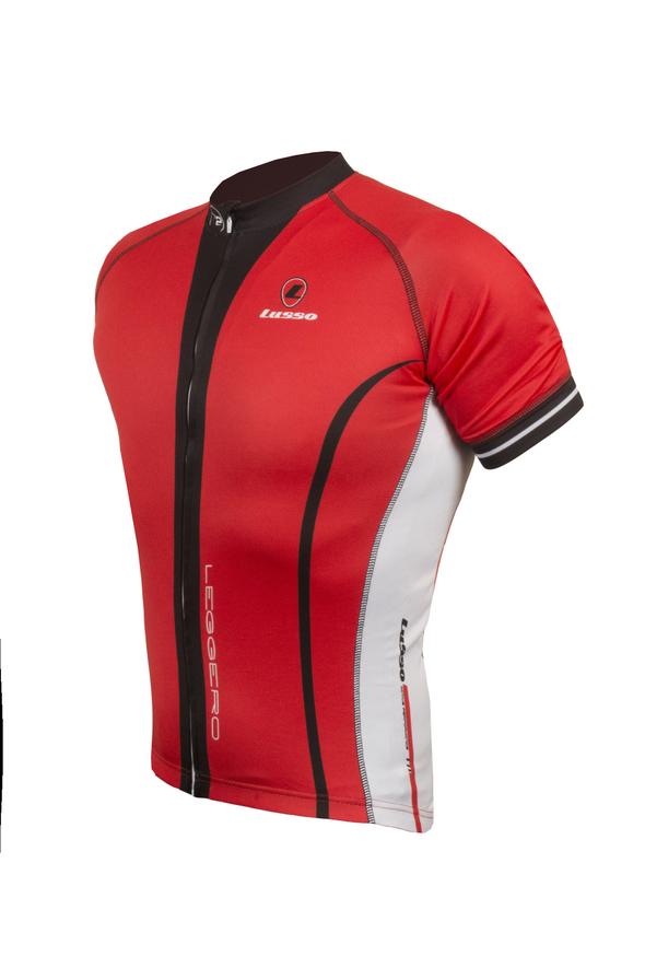 Lusso Leggero S/S Jersey - Red - Small - Sportandleisure.com (7501621461249)