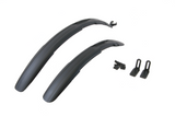 Clip On Bike Mudguard Set For 26" / 27.5" / 29" / 700c - 60mm Wide - Sportandleisure.com