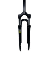 SR Suntour NEX-DS HLO 700c Suspension Fork - Matt Black & White - 63mm Travel - Sportandleisure.com