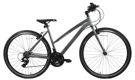Ammaco Pathway X1 700c Sports Hybrid Bike Grey Sportandleisure