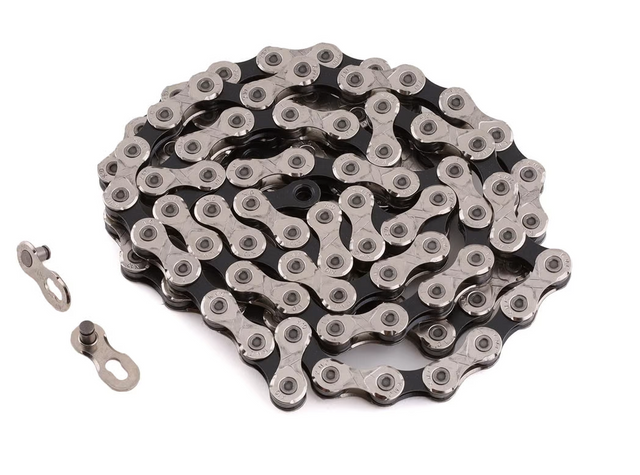 KMC X10 10 Speed Bike Chain - 110L - Black / Silver - Sportandleisure.com