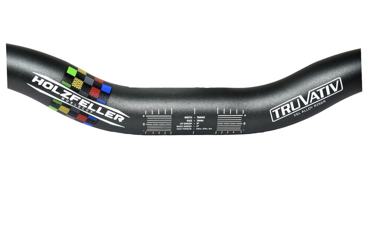 Truvativ Holzfeller World Cup 700mm Riser Handlebar 31.8mm - Black - Sportandleisure.com