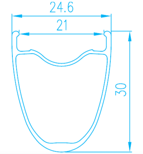 Alex Rims GD30 650B Tubeless Ready Gravel Bike Rim - 28 Hole | Sport ...