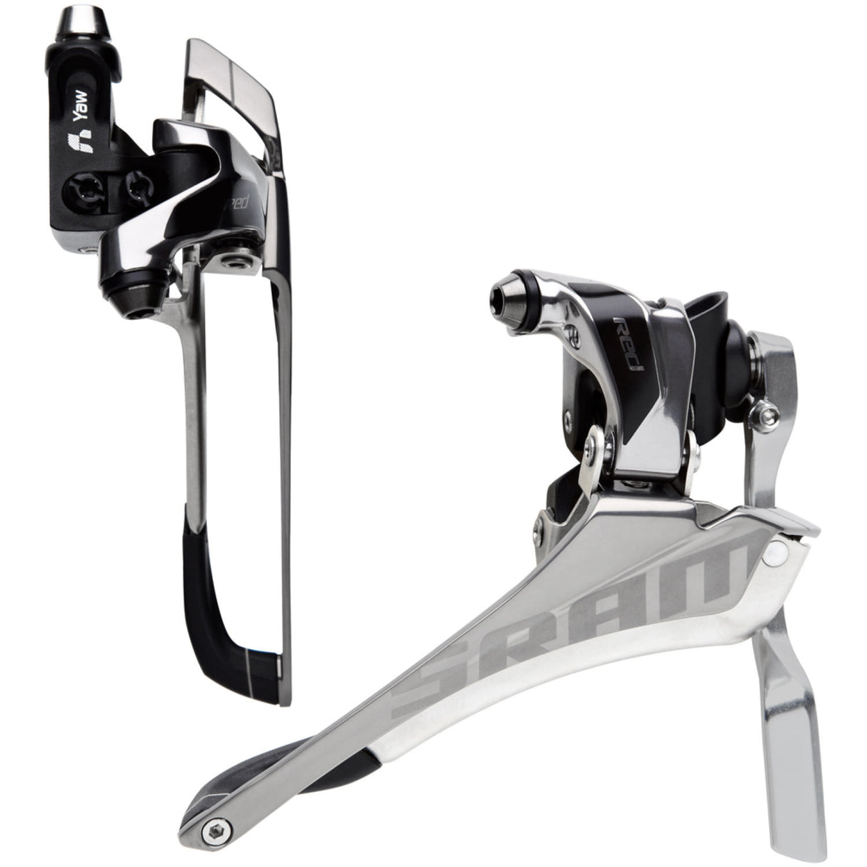 SRAM RED Front Derailleur 2 x 10 Speed - Braze On - With Chain Spotter - Sportandleisure.com